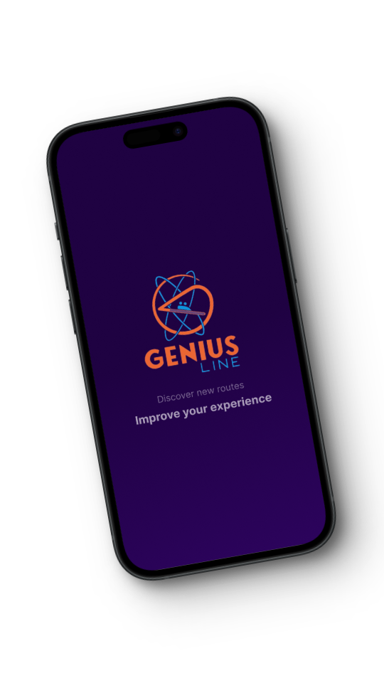 Genius Live splash art in a mobile phone